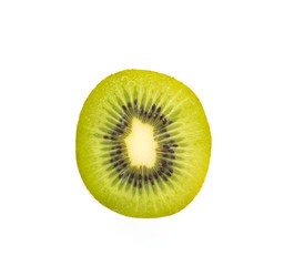 Kiwi isolated on white