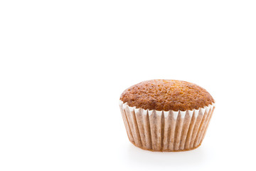 Banana cakes isolated on white