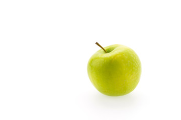 Green apple isolated on white