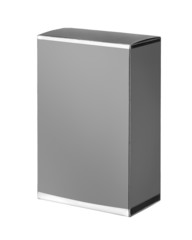 Light gray cosmetic packaging box