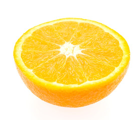 Orange isolated on white