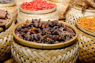 collection of spices
