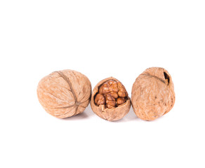 Closeup of walnuts.