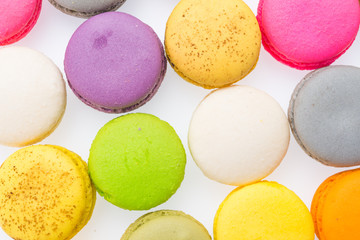 Macaroons background