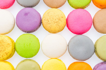 Macaroons background