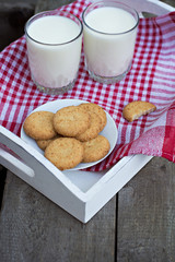 cookies and milk