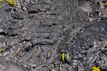 Lava vom Piton de la Fournaise