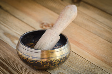 Tibetan singing bowl 