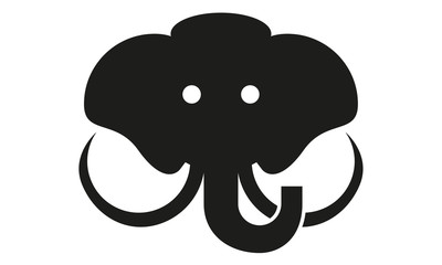 Mammut Kopf Frontal