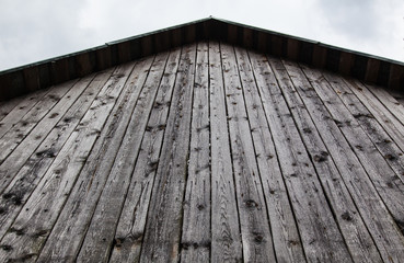 Wooden roof