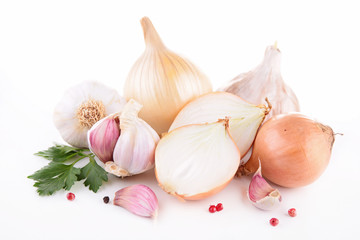 garlic and onion