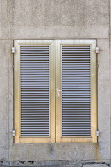Abandon Stainless steel venetian blind Door