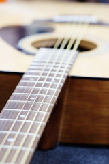 Fototapeta premium The image of acoustic guitar