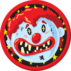 Crazy clown Icon