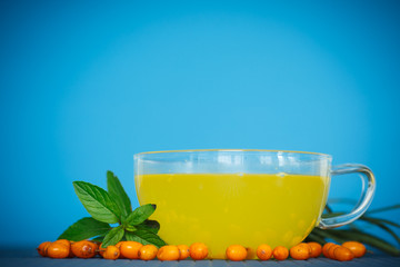 tea with sea buckthorn