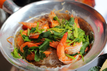 Shrimp bake vermicelli - chinese food