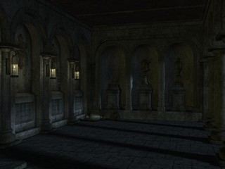 Fototapeta premium Cemetery- Halloween Background