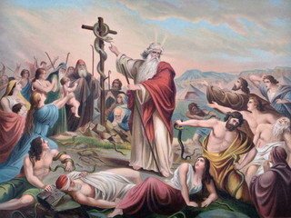 Moses and the snake