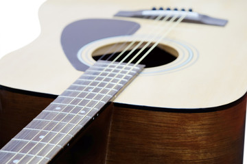 Fototapeta premium The image of acoustic guitar