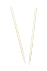 pair of wooden drumsticks