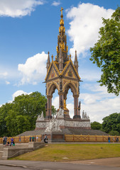 London, Prince Albert monument in Hyde park