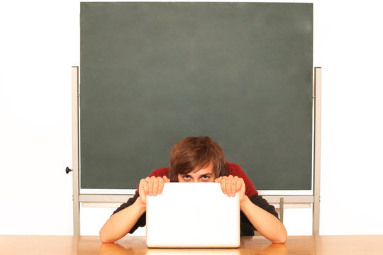 junger,alberner Sch&uuml;ler