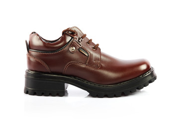 Leather boots