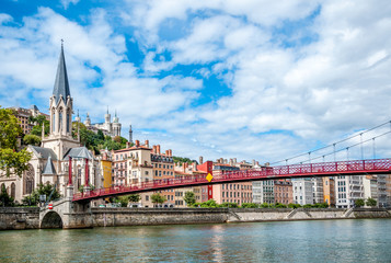 Fototapeta premium Rives de Saône
