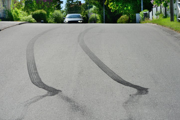 Document Tire Marks from accident scene