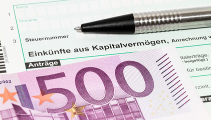 Eink&uuml;nfte aus Kapitalverm&ouml;gen