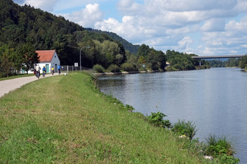 Obraz premium Main- Donau-Kanal in Beilngries