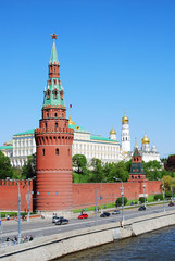 Fototapeta premium The Moscow Kremlin. UNESCO World Heritage Site.