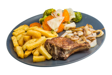 T-bone steak