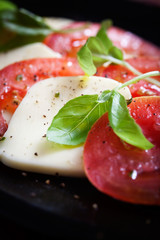 Tomato and mozzarella salad