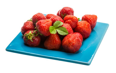 Strawberry in the bowl