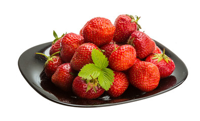 Strawberry in the bowl