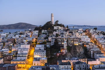 Fotobehang Baai van San Francisco © trekandphoto