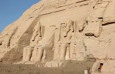 Foto op Plexiglas The Great Temple of Ramesses II. Abu Simbel, Egypt. © eugen_z