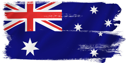 Australia flag - obrazy, fototapety, plakaty