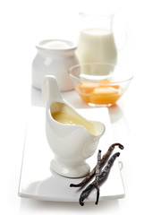 vanilla sauce ingredients