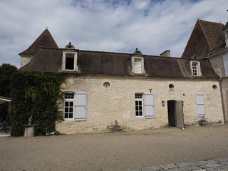 Fototapeta na wymiar Casa palaciega en Francia