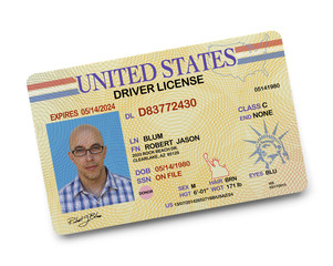 Obraz premium Driver License