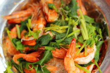 Shrimp bake vermicelli - chinese food
