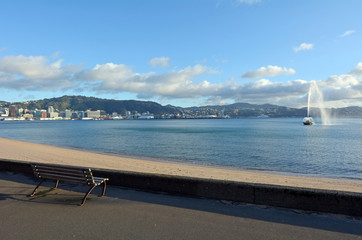 Carter Fountain in Oriental Bay Wellington © Rafael Ben-Ari