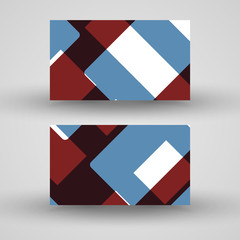Vector business-card  set for your design