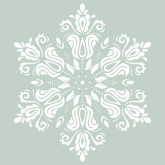 Orient Vector Pattern. Abstract Background