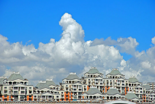 Shanghai, New Model Quarter In Putuo District.