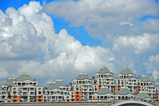 Shanghai, New Model Quarter In Putuo District.