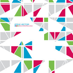 Colorful Mosaic Vector Background | EPS10 Illustration