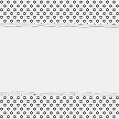 Black And White Star David